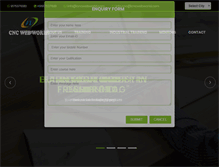 Tablet Screenshot of cncwebworld.com